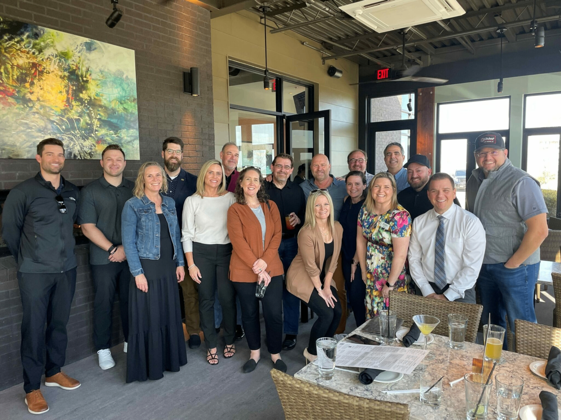 Networking with local business community